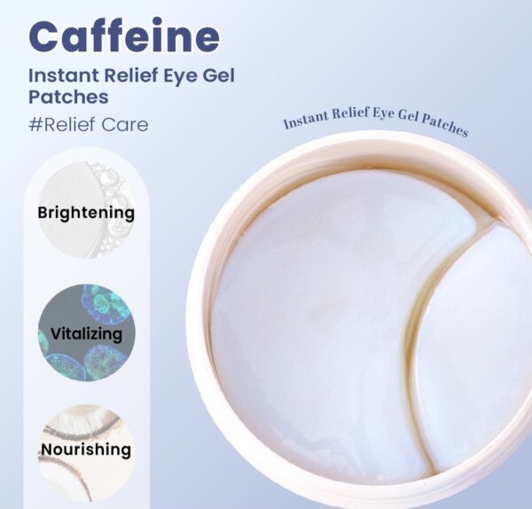 Instant Relief Eye Gel Patches (Caffeine) - Image 2